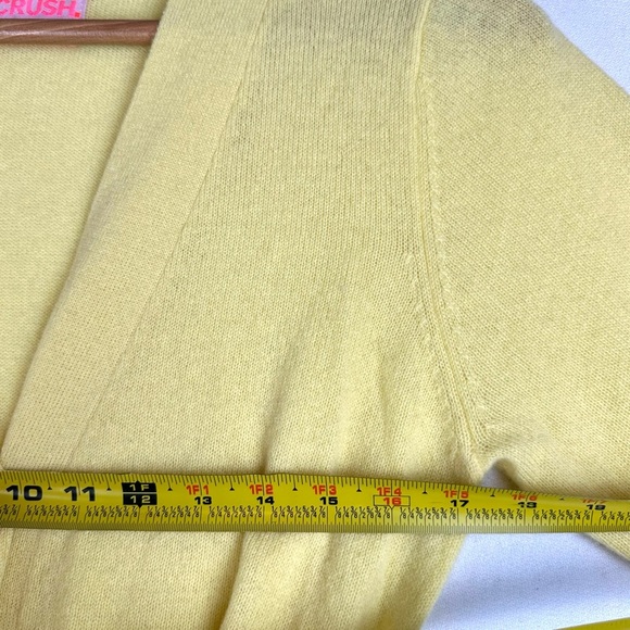 Crush Cashmere Long Sweater Duster Quiet Luxury Office - Picture 8 of 9